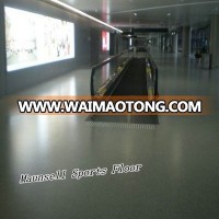 Coins pattern rubber floor for subway