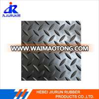 3mm-6mm anti-slip round stud rubber floor matting